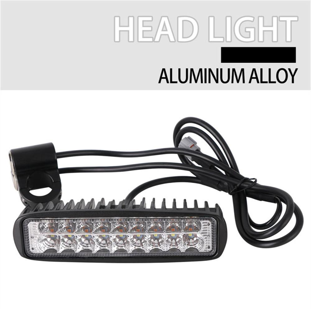 Motorcycle LED Headlight Hi/Lo Beam Head Lamp + Switch For Sur-Ron X S X160 X260