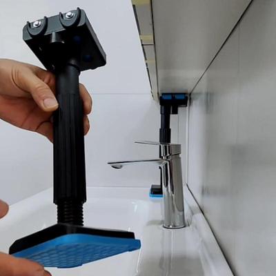 19-44cm Höhenverstellbarer Badezimmerschrank Tür Einbau Stützrolle Schrank Stützstange Holzbearbeitung Einbauunterstützung