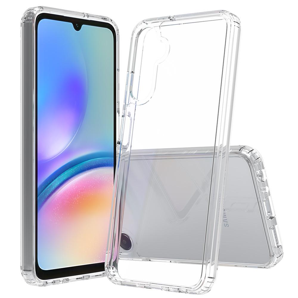 

For Samsung Galaxy A05s 4G HD Transparent Cell Phone Case Acrylic+TPU Hybrid Phone Cover A