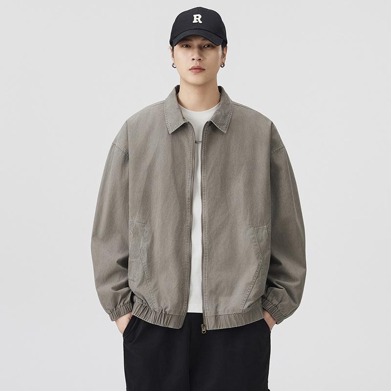 Men's Coat 2025 New Jacket Jacket Jacket Fashion Trend Loose Casual Windproof