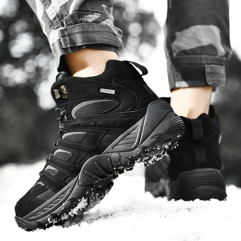 Outdoor Shoes, High Top Hiking Boots, Outdoor Training Shoes, Plus Size Shoes, Men's Martin Boots