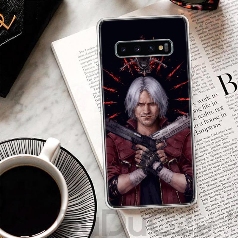 Game D-Devil May Cry 5 Cover For Samsung Galaxy S8 S9 Plus S10 Lite Note 8 9 10 Pro 20 Ultra S7 Edge M11 M21 M32 M51 Print Coque