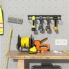 Heavy-Duty Wall-Mounted Floating Rack for Handheld and Power Tools