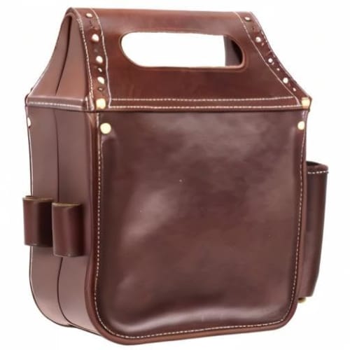 TOURBON Leather Waist Bag, Tool Bag, Work Bag, Shell Pouch, Airsoft