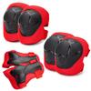 Kids' 6-Piece Protective Set: Knee & Elbow Pads for Skating, Skateboarding, Biking