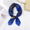 Versatile Cotton Linen Silk Scarf: Spring & Autumn Unisex Small Square Neck & Head Accessory