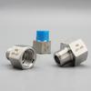 AW® 304 Stainless Steel Hex Adapters Connector Female To Male Pipe Fitting Thread BSP 1/8"1/4"3/8"1/2"3/4"High Pressure 6000psi