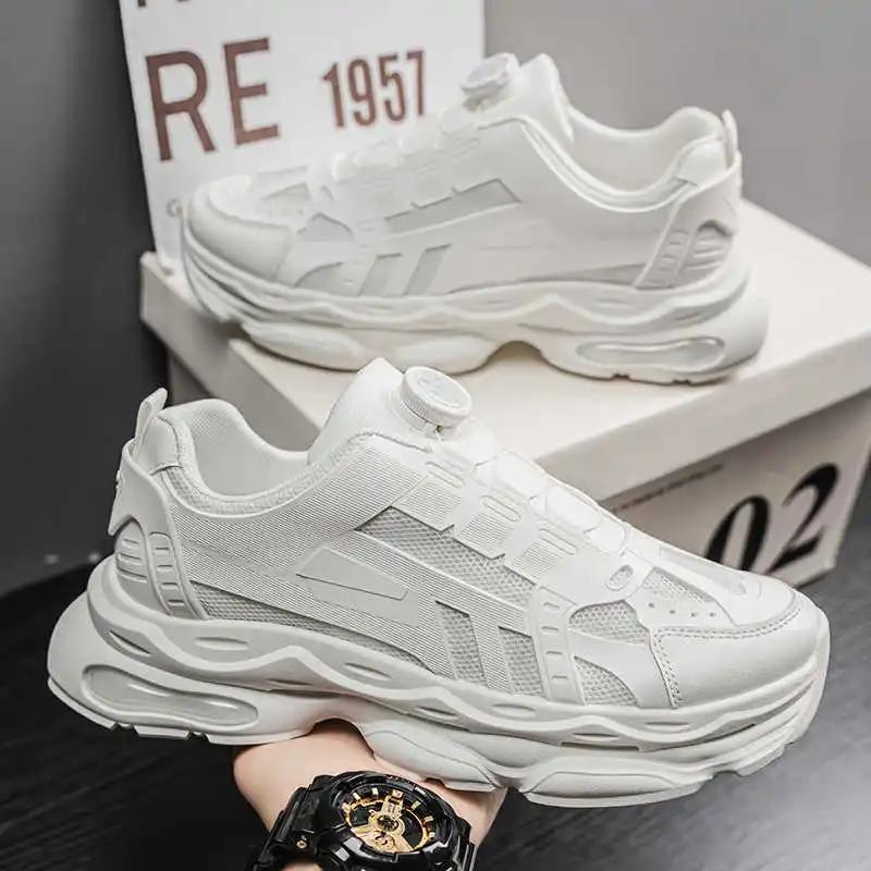 Fashion Cold Mocassim Summer Man Boots Men's High Black Shoes Mocassini Sneakers Sport Racing Functional Class Training Sneachers