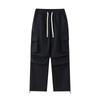 Herren Frühling und Herbst Outdoor-Hose Herren- und Damen Wasserdicht Wandern Camping Bergsteigen Kordelzug Locker Werkzeug Casual Hose