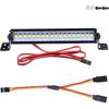 RC Car Light Bar Roof Lamp Kit W/20 LEDs for 1/10 Slash Stampede Rustler TRX-4 Senton Granite SCX10 RC4WD D90 (80mm)