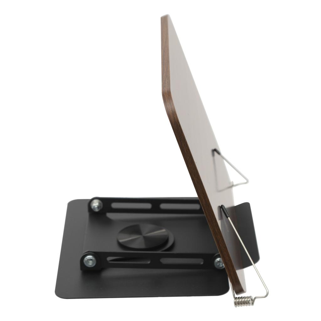 Book Stand for Reading, Adjustable& Rotating Book Stand, Foldable Book Stand Anti-slip Pad for Homes, Classrooms, Dormitories