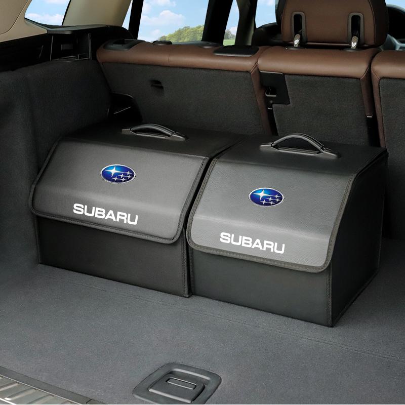 Car Trunk Large Capacity Foldable Storage Box Portable Tool For Subaru Crosstrek Forester Outback Impreza BRZ WRX Ascent REX DD9