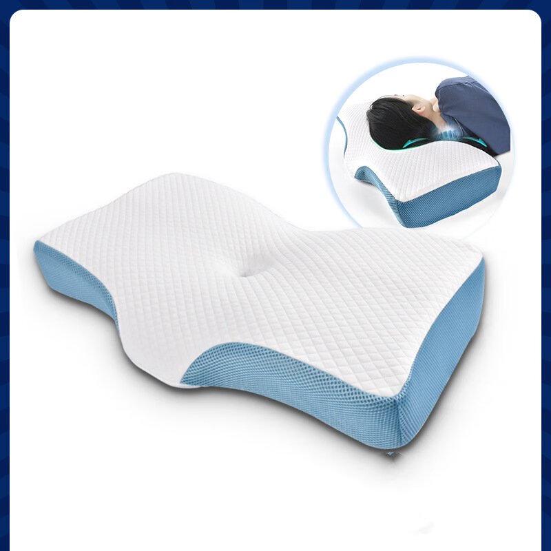 OLOMM Butterfly Memory Foam Neck Support Pillow
