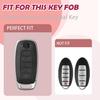Key Fob Cover Case For Nissan Pathfinder Rogue Accessories | Fits -2025 Sentra, Kicks, Versa | Soft TPU Protector For 5-Button Remote With Keychain -