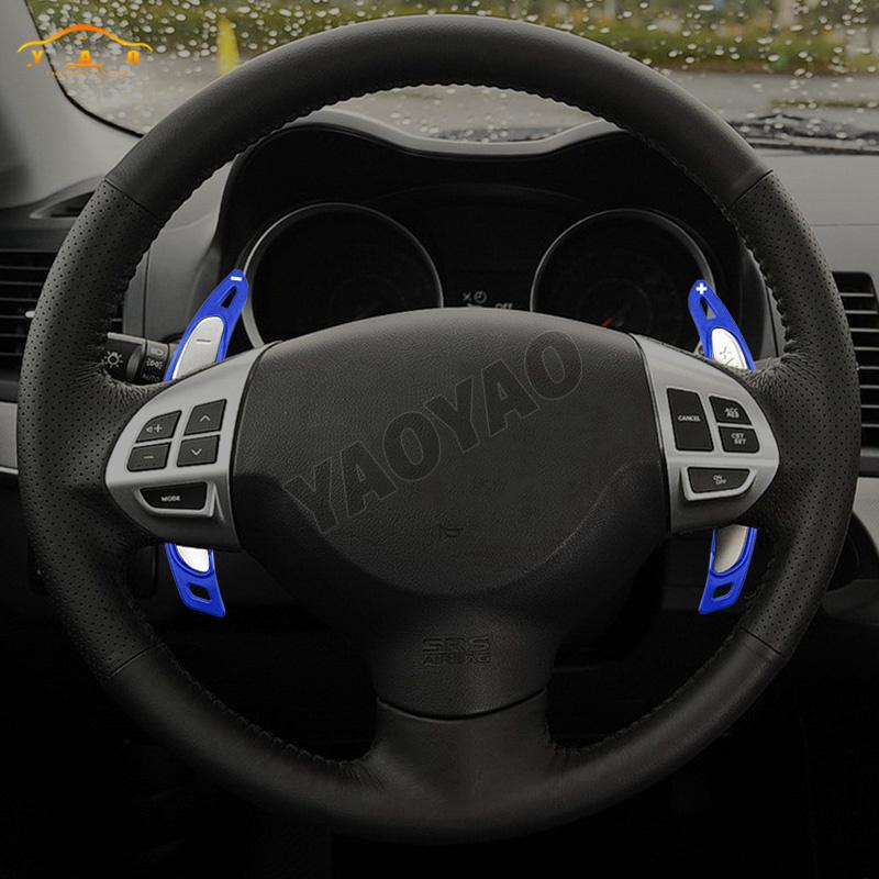 ABS Paddle Shift For Mitsubishi Lancer Inspira/ Evo X 10/ Outlander/ ASX/ Triton 2016-2022 Steering Wheel Paddle Extension Parts