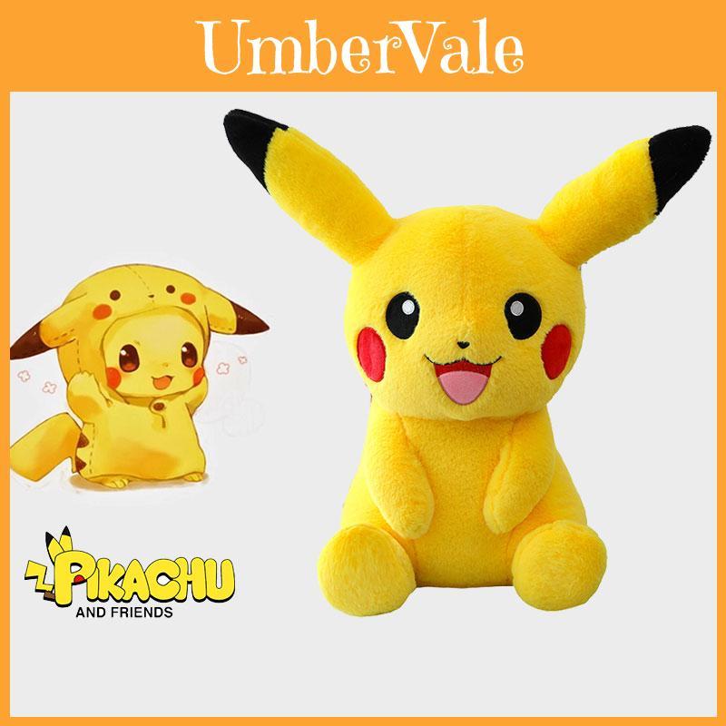 Velký žlutý plyšový Pikachu Měkké a mazlivé plyšové zvířátko Pro děti Ideální dárek k narozeninám