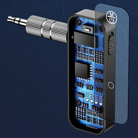 C28 Bluetooth-compatible 5.0 Transmitter Receiver 2 In 1 Adapter with 3.5mm Port for Car TV