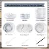 Mode Lanca Nordic Marble Ceramic Dinnerware Set
