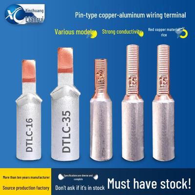 Terminal de Fiação Tipo Pino Cobre-Alumínio C45, Conector DTLC, Terminal para Medidor Elétrico GTLA para Disjuntor