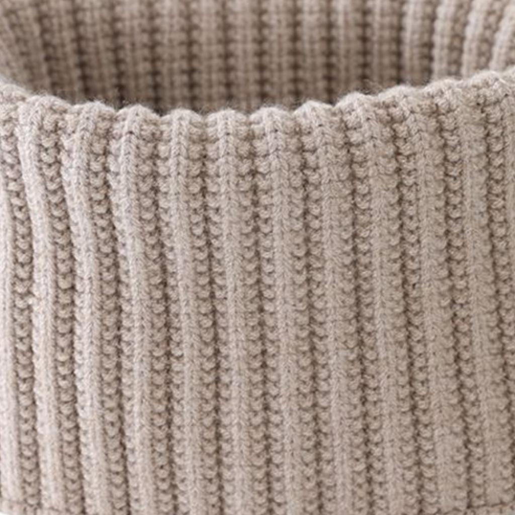 Neck Warmer Knitted Neck Scarf Warm Windproof Cervical Collar Thick Design Winter Scarf Men Women Collar Ring Scarf warm Mask