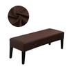 Samt Stoff Bankbezug Super Flauschig Elastisch Esszimmer Stuhl Bankbezüge Sitzbezug Für den Heimgebrauch Wohnzimmer Schlafzimmer Klavierzimmer