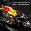 1:43 Scale Oracle Red Bull Verstappen Racing RB19 Car Model Toy Alloy Diecast Racing Cars Models Kids Collectible Ornaments