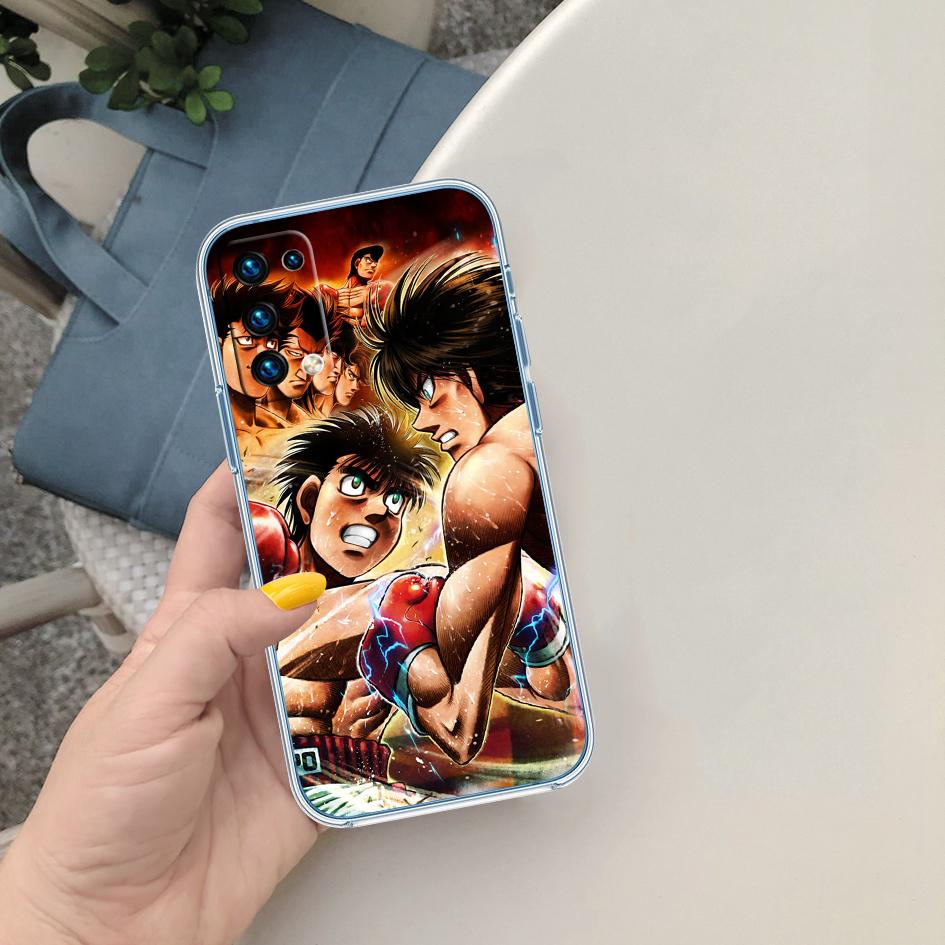 CJ64 Hajime no Ippo Transparente Handyhülle für Motorola Moto G40 G04 G05 One Ace Action Fusion + Plus Hyper Macro Vision Zoom