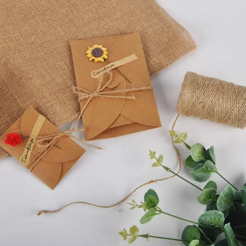 1 Stück Meter Jute Seil Bindfaden Schnur Hanf Kordel Für DIY Handwerk Kunstwerke Dekoration Geschenkverpackung 100m Feiertagsdekorationen Weihnachten