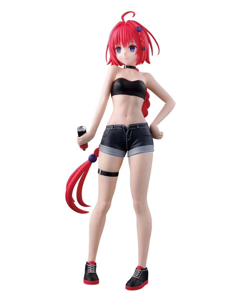 To Darkness GLITTER GLAMOURS Kurosaki Mea Official Figure 22cm Love-Ru & Approx.