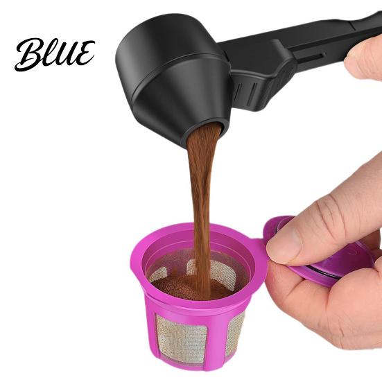 Scoop And Funnel Combo Coffee Spoon for Reusable K Type Cup Pods 2