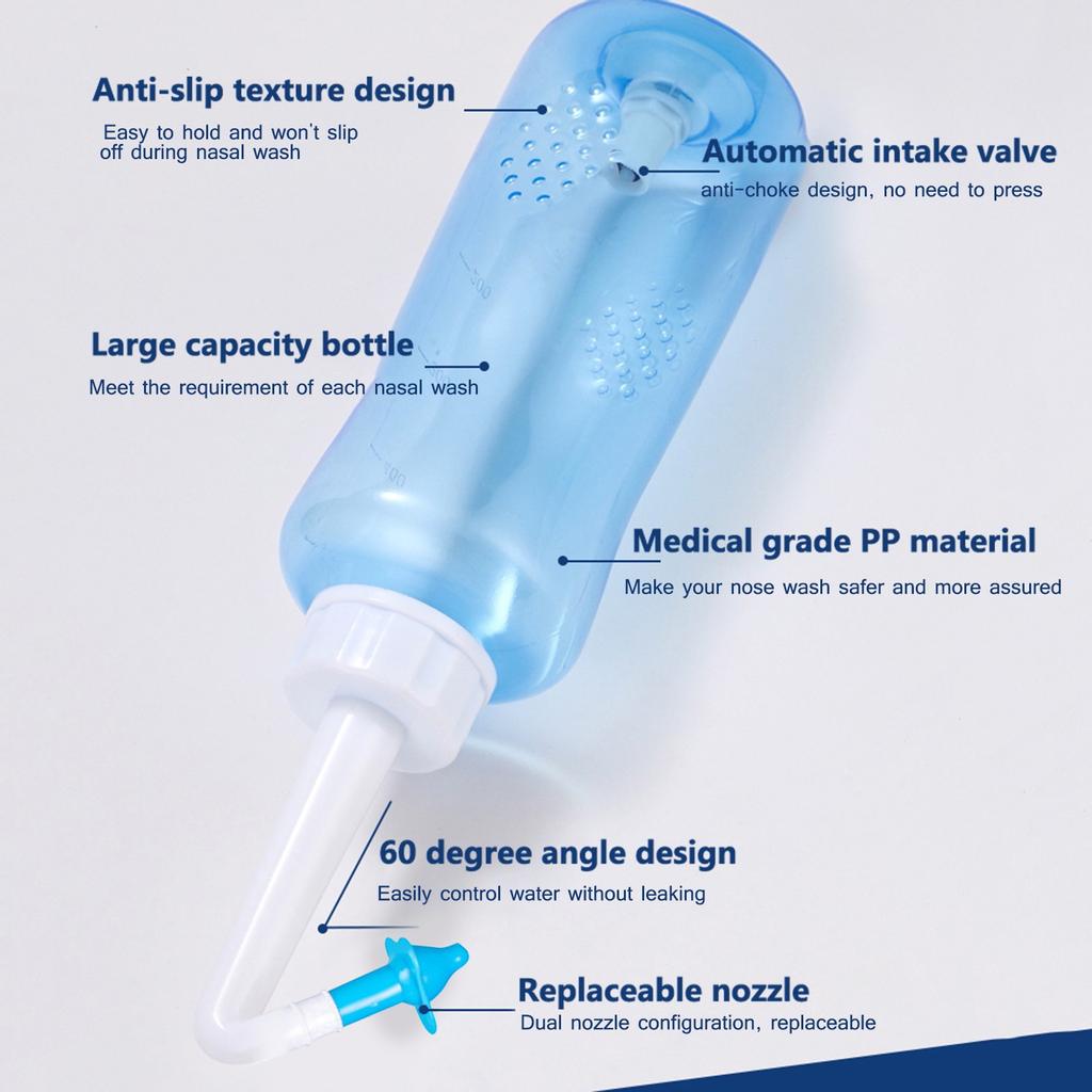 Nasal Washing Device Household Nasal Washing Spray Bottle Nasal Irrigator