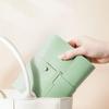 Portable Jewelry Pouch Creative  Earrings Multi-Layered Pu Leather Jewelry Bag