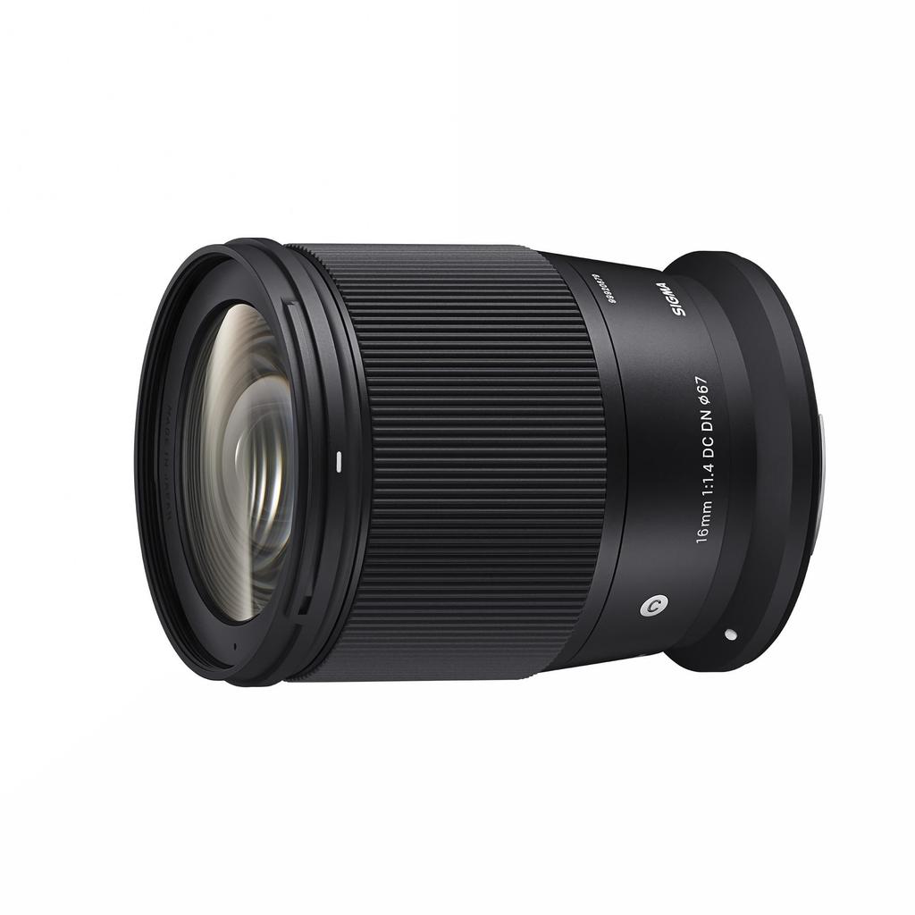 Sigma 16mm DC DN for Canon RF Mount Mirrorless Cameras F1.4 Lens, Contemporary, Wide-Angle, APS-C