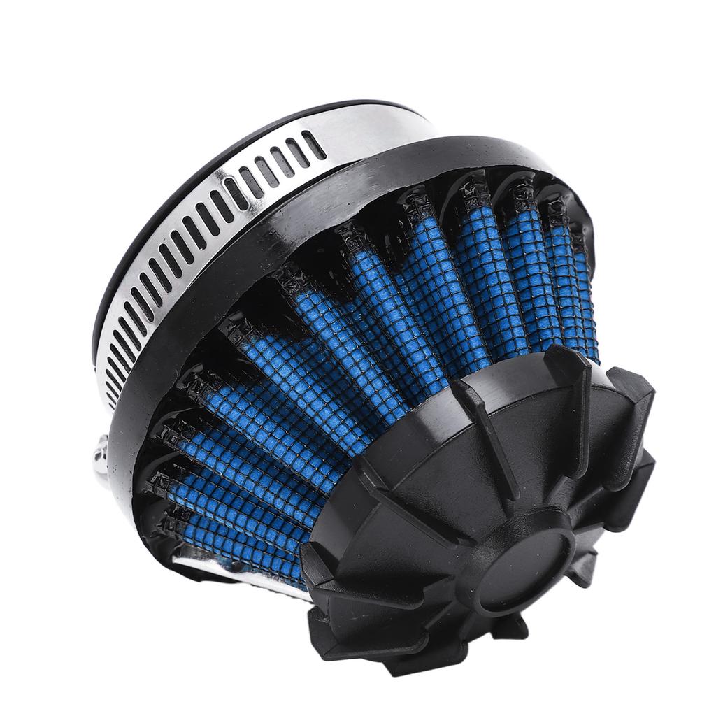 4 in 1 Air Filter 35mm 42mm 48mm 50mm Inner Diameter Air Intake Cleaner for Pit Bike Mini Bike Sport Utility Vehicle Blue