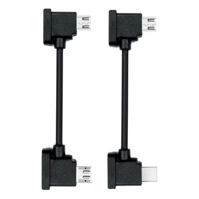 15cm/30cm 90 Grad Typ-C zu Typ C/Android Handy OTG Datenkabel Rechtwinkliger Stecker Kabel für Mavic Air 2/Mini 2