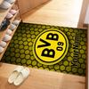 Borussia Dortmund Personalized Name Floor Rug Office Rug Perfect for Hallway Dining Room Dormitory Playrooms Antislip Carpet Decorate Offices