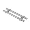Push Pull Door Handle 304 Stainless Steel Glass Door Adjustable Handle for Hotel Hall