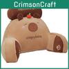 Capybara Plush Animal Cushion With Pp Cotton Filling Latex For Home Car And