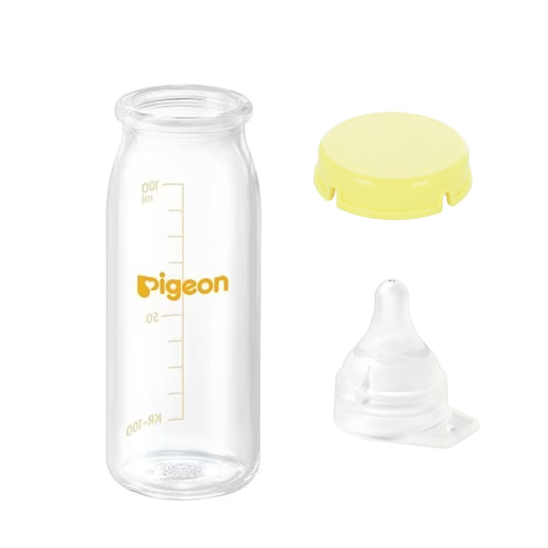 

Breastfeeding Direct Attach Baby Bottle 100ml x 1 + Direct Attach Nipple SS (for general newborn use) x 1 + KR Cap (yellow) x 1 + Bonus