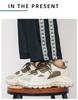 New Hong Kong Style Breathable Men's Fashion Sports Shoes: Thick-Soled, Non-Slip, Wear-Resistant Dad Sneakers