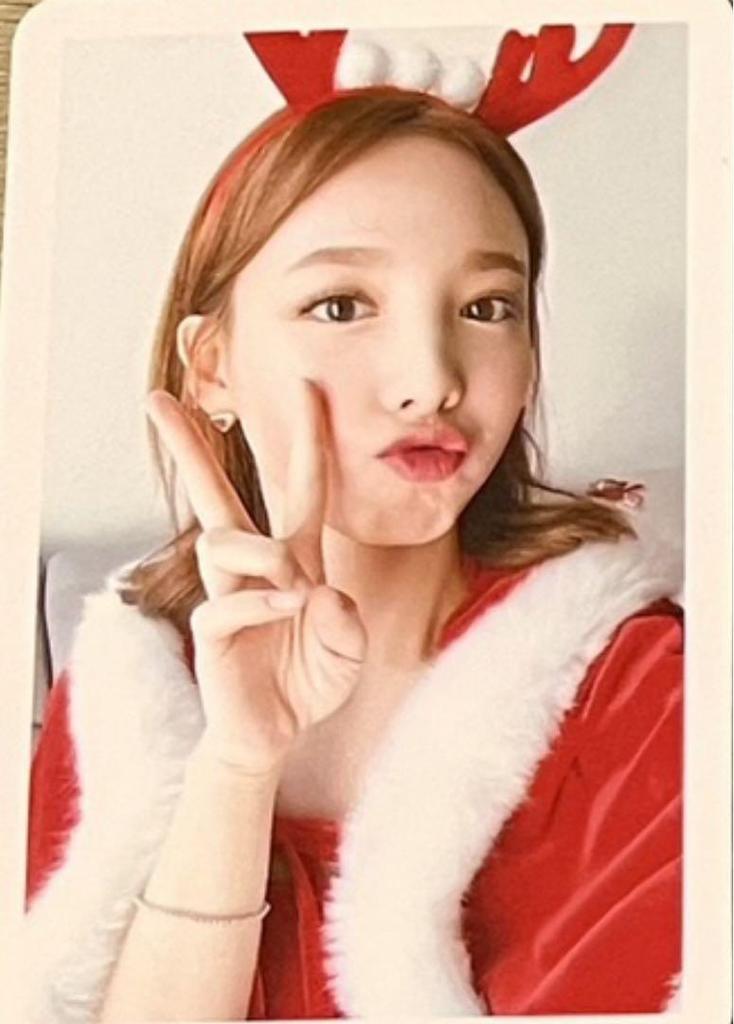 [USED] TWICE Nayeon Christmas Edition Trading Card
