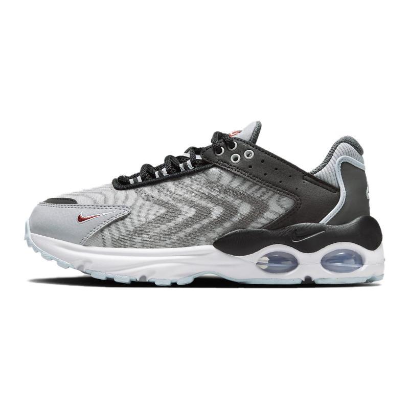 

Nike Air Max TW Cushioning, Wear Resistant Low Top Kids Lifestyle Shoes Black Gray Sneakers DQ0296-006 38.5 черный серый