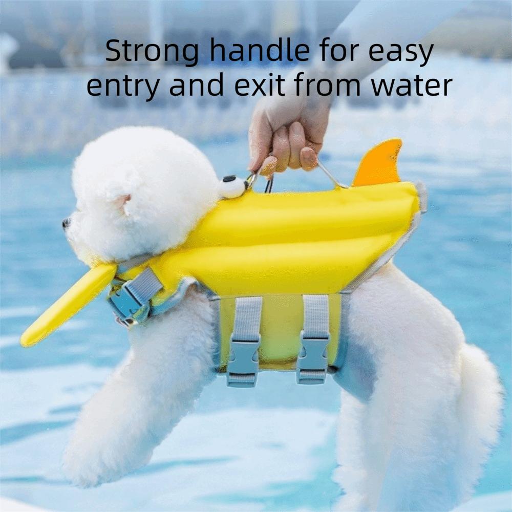 Adjustable Dog Life Jacket Waterproof Dog Swimming Vest Dog Lifesavers Swimsuits  Surfing