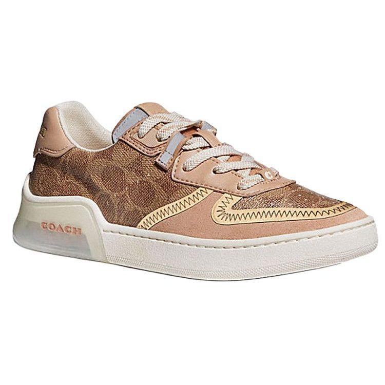 COACH CitySole Court Sports Stylish Skateboarding Shoes Women's Dark Brown G5043-OY7