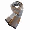 Winter 2026 Men's Fashion Jacquard Plush Scarf - Versatile Imitation Wool Plaid Neck Gaiter.