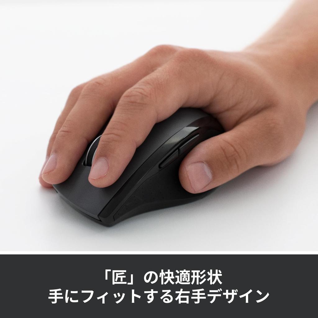 Logitech SEB-M705 Wireless Mouse - Unifying Receiver, 7 Buttons, High-Speed Scroll, Up To 36-Month Battery Life, Black