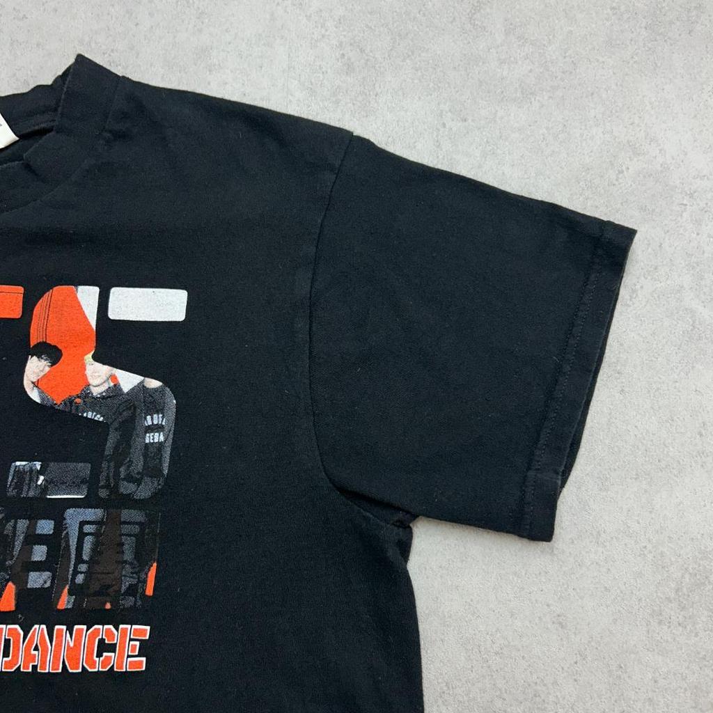 [USED] BTS Bangtan Boys T-shirt, Vintage, Black, Size L (Women's), Not Available In Japan