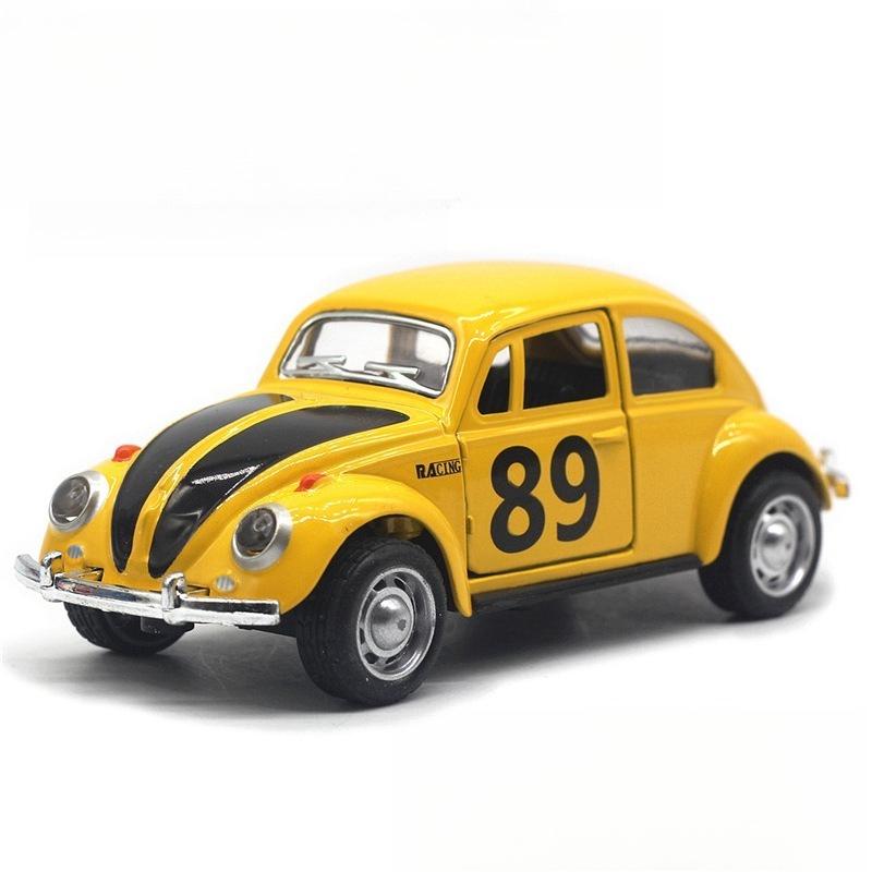 1:32 Beetle Alloy Car Diecasts Metal Classic Toy Model with Pull Back Function Vehicles for Child Gifts
