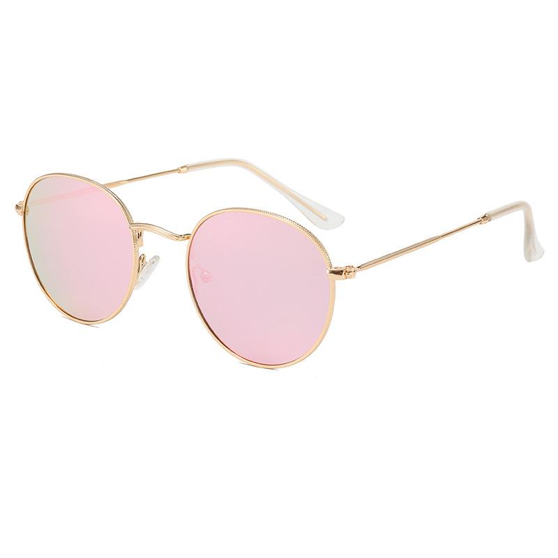 New Trend Sunglasses Fashion Personality Metal Round Frame Sunglasses Driving Essential Polarised Sunglasses
