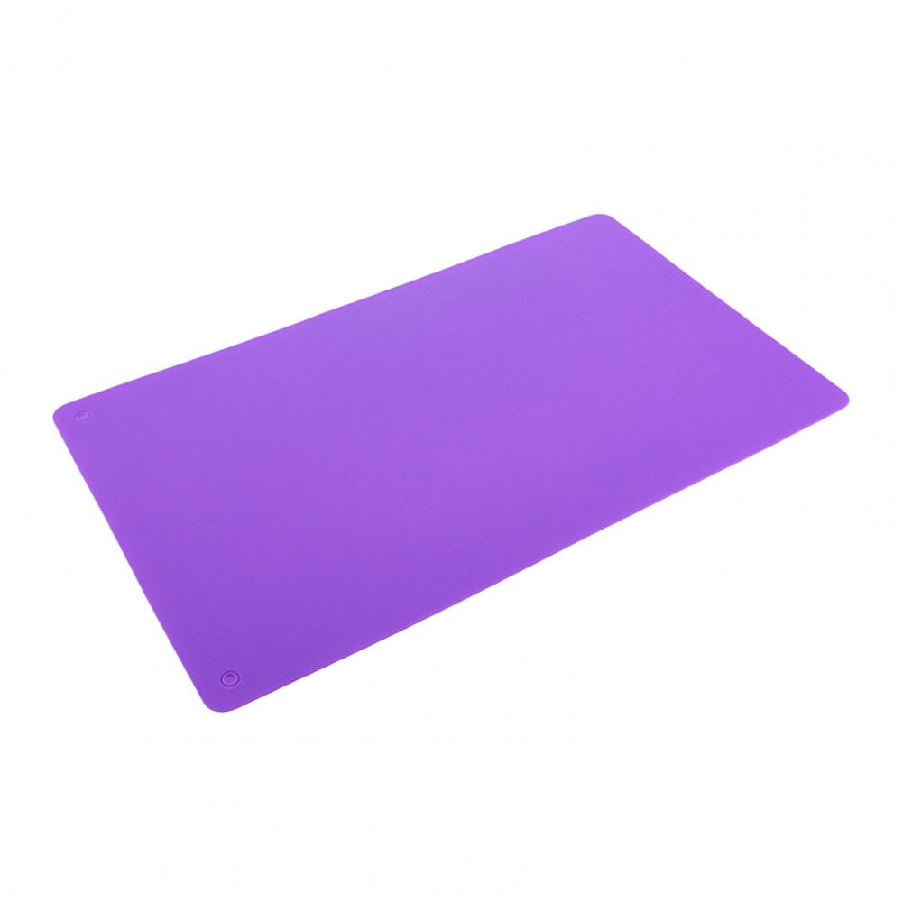 Stain-proof Baby Placemat Easy-clean Silicone Mat Heat Resistant Silicone Placemat with Raised Edges for Kids Crafts for Kitchen